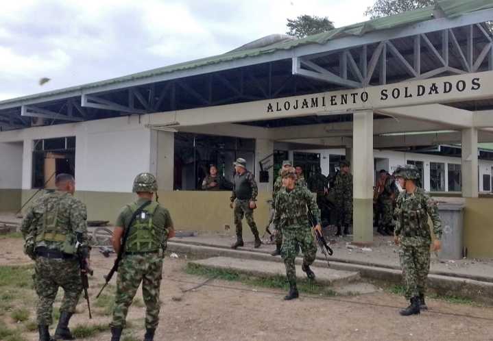 Tensión en Arauca: disidencias del ELN lanzan nuevo ataque con explosivos contra base del Ejército