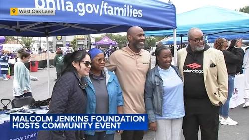 Philadelphia Eagles legend Malcolm Jenkins holds 'Get Ready Fest' in West Oak Lane