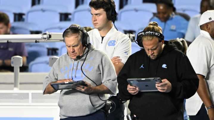 UNC's Steve Belichick, Freddie Kitchens describe what's up with Tar Heels