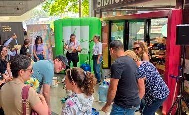 ¡Échele cabeza! Estaciones del Metro se rotan para promover la salud mental