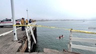 One dead after car plunges off Santa Cruz Wharf