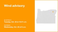 Wind advisory in place for Grande Ronde Valley until Wednesday morning