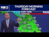 Tampa Weather | Thursday morning forecast