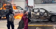 Incendian patrulla en Toluca durante protestas del 2 de octubre