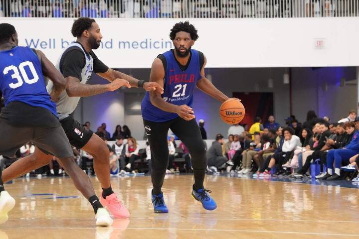 Joel Embiid has ‘some chance’ of playing in 76ers’ final preseason game, coach says