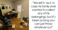 Guy Gets New Job, His Welcome “Gift” Is Cleaning Out Deceased Coworker’s Office Frozen In Grime