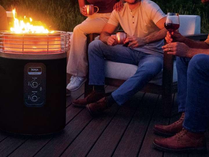 Ninja expands into outdoor living with new smokeless Fireside360 heater and fire pit