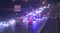 Crash closes I-24 at Harding Place in South Nashville