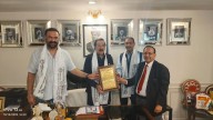 ICJ felicitates M.K. Ajatshatru Singh for his contribution to Peace & Human Dignity