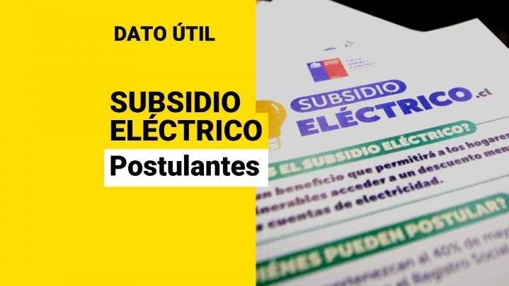 Subsidio Eléctrico: ¿Quiénes podrían postular en la próxima convocatoria?