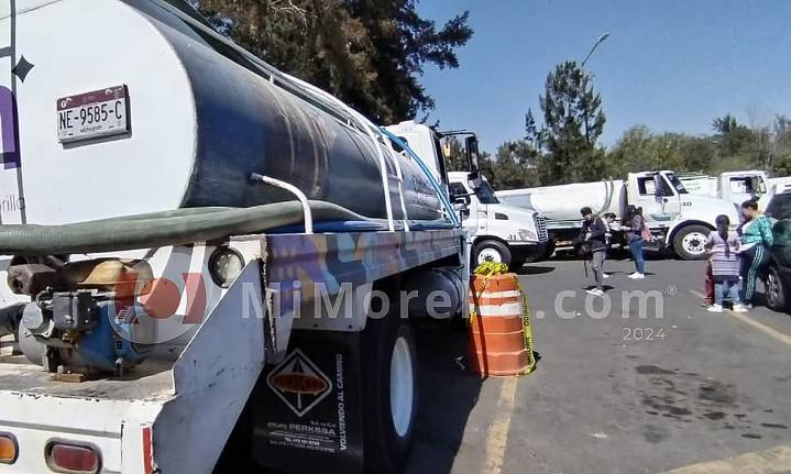 Pedirá Conagua Michoacán padrón de pipas en Morelia