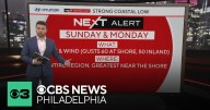 Nor'easter  set to hit the Philadelphia area, Jersey Shore Sunday