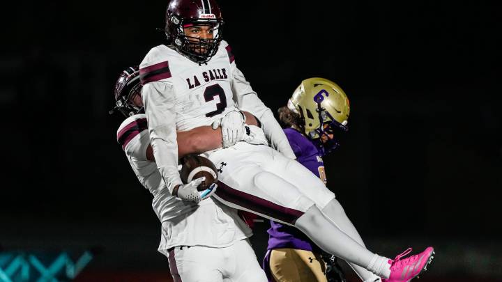Photos of La Salle vs. St. Raphael football on Friday, October 17, 2025