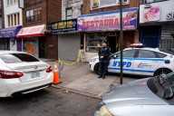 Woman, 35, stabbed to death in brawl outside Bronx bar