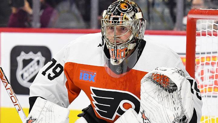 Former Flyers goalie Carter Hart joins Golden Knights