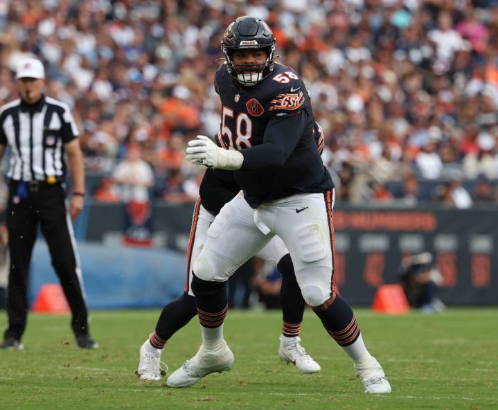 Chicago Bears injury news: Darnell Wright and Jaquan Brisker return to practice ahead of Monday’s game