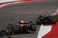 Verstappen earns easy US Grand Prix sprint win after McLaren title leaders crash out on 1st lap