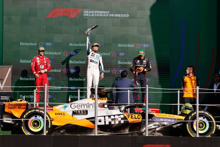Norris triunfa en el Gran Premio de la Ciudad de México
