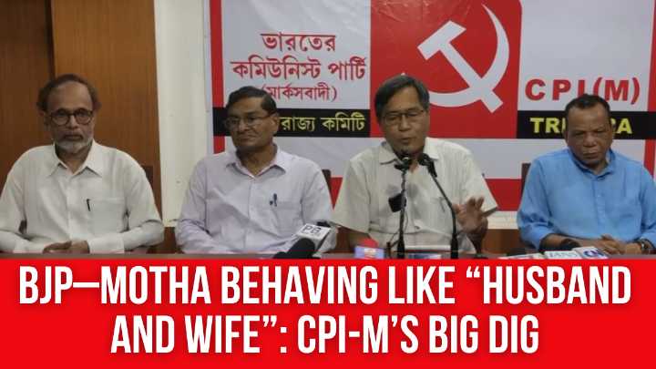 BJP–Motha Behaving Like “Husband and Wife”: CPI