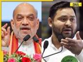 Bihar elections 2025: Amit Shah takes dig at Mahagathbadhan CM face Tejashwi...