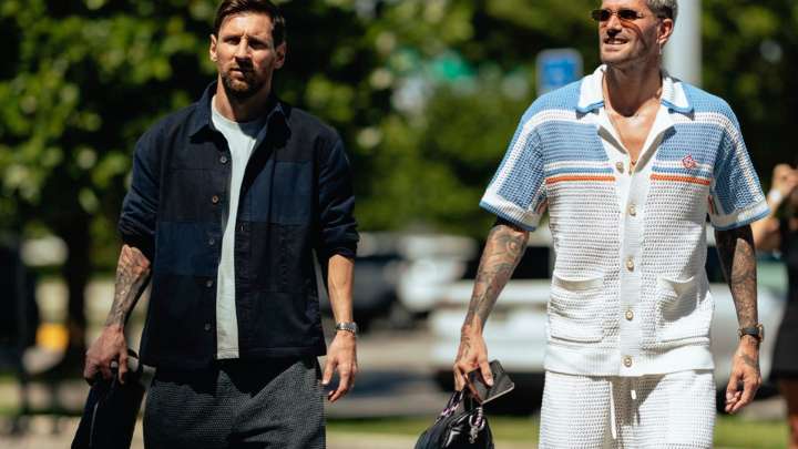 Ya con Messi, la Selección Argentina tuvo su primera práctica liviana