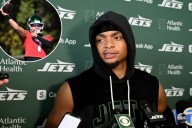 Justin Fields' starting role for Jets hangs in balance