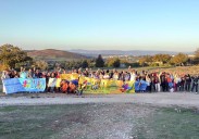 El 'Camino de los Valores' llega a Santiago: «No me lo creo, este año esto me lo dedico a mí»