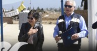 Coloca Lilia Cedillo primera piedra de pista de tartán y campo traviesa en la prepa Alfonso Calderón