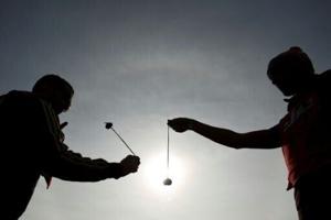 Nutty? Security stepped up at World Conker Championships