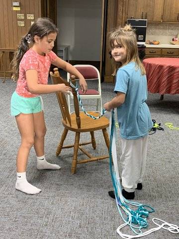 Taking a leap: First UMC makes jump ropes for children