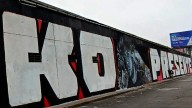Borran mural de homenaje a «Truko»: vecinos y colectivos denuncian a Municipalidad