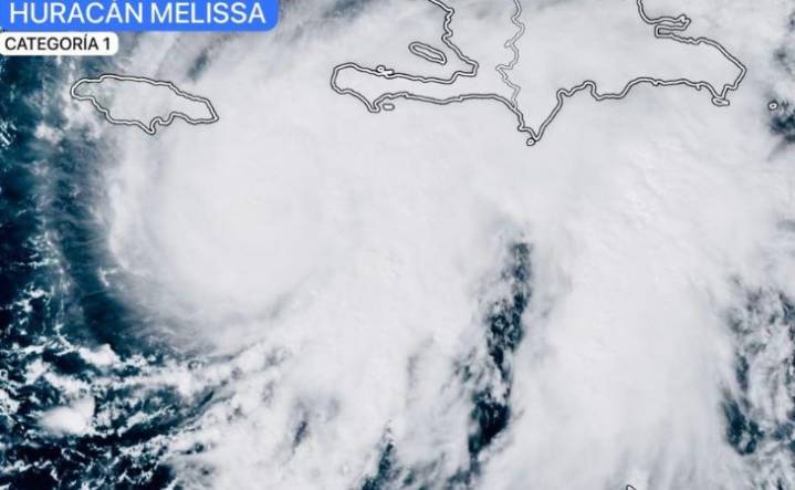 Huracán Melissa avanza por el Caribe y pone en alerta a Jamaica y Haití