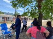 Aguaray: El intendente Guillermo Alemán mantuvo una reunión con madres de alumnos que toman la Escuela Especial