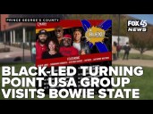Black-led Turning Point USA group hosts event at Bowie State amid Homecoming festivities