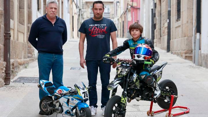 Manuel Gantes, el niño que nació sobre el asiento de una moto de carreras