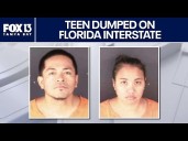 Florida couple abandons teen on I-75 with bag of guns: Police