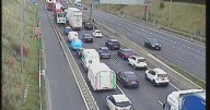 M62 fully reopened after crash involving three vehicles