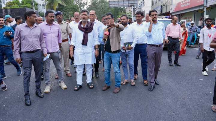 No congestion tax: DK Shivakumar says infra plans will ease Bengaluru traffic