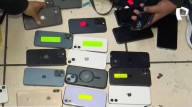 Policía incauta decenas de celulares robados en Las Malvinas