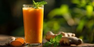 Licuado de papaya para desinflamar el vientre por las mañanas 