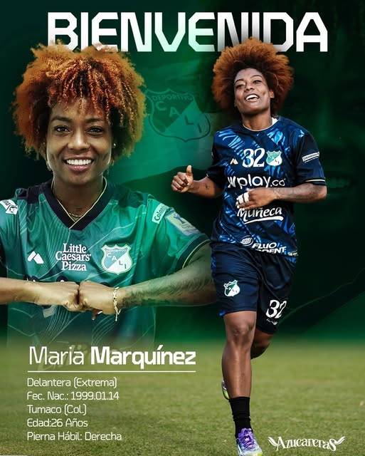 Tumaqueña reforzará al Cali en Copa Libertadores