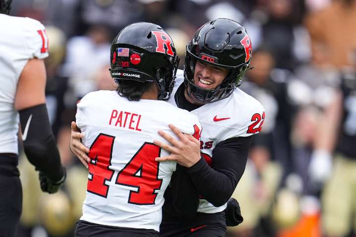 Greg Schiano’s tears after Rutgers beat Purdue said it all: ‘We needed this one’