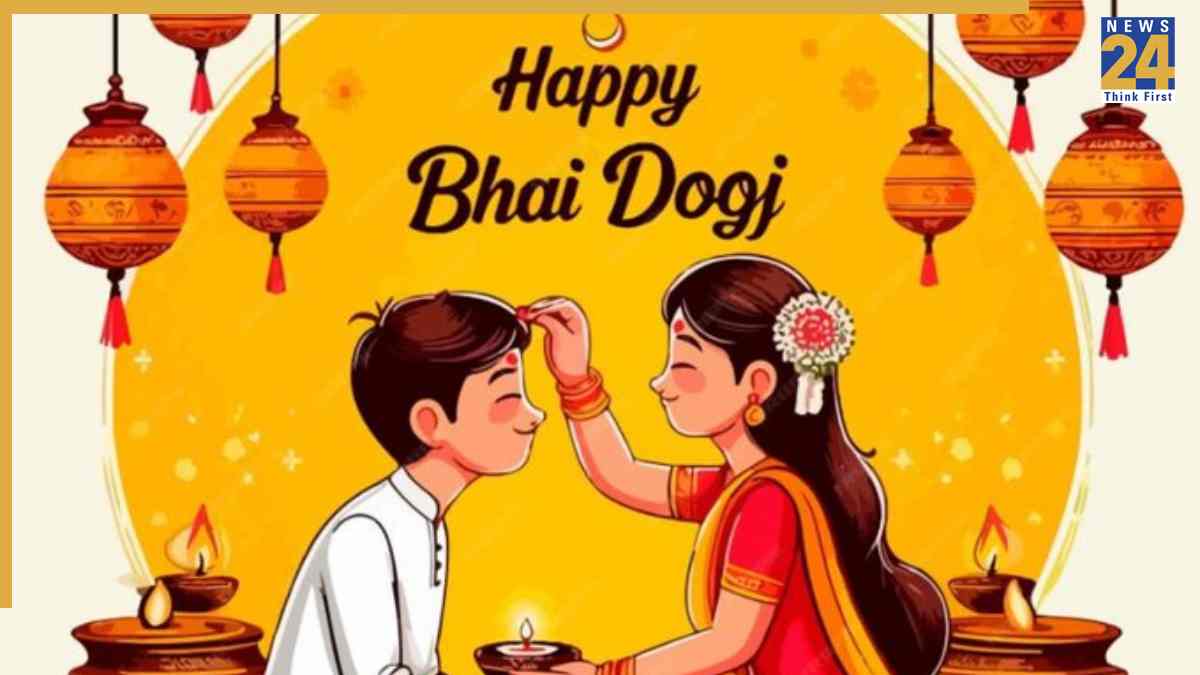 Happy Bhai Dooj 2025: 61+ Wishes, Images, Quotes, WhatsApp Messages, Status, Greetings to Share with Loved Ones