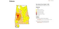 Fire dangers increase as drought continues to get worse in Alabama