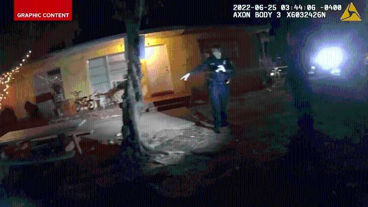 Jury Sees Bodycam of Moments After Daisy Link Shot Pedro Jimenez