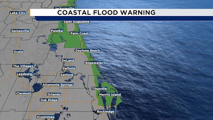 Sunny day flooding: Flood threat remains elevated along Central Florida’s coast during high tide