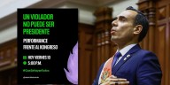 Convoca a marcha contra José Jerí para hoy viernes 10 de octubre: Un violador no puede ser presidente”
