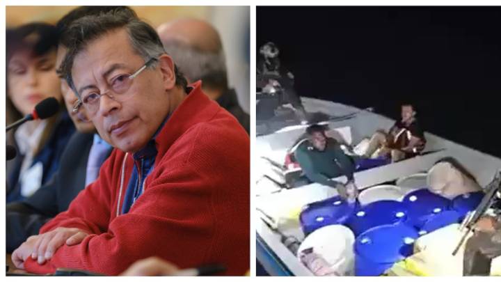 “Sin matar a nadie. Sin disparar misiles”: Petro anuncia la incautación de 2,7 toneladas de cocaína en el Pacífico