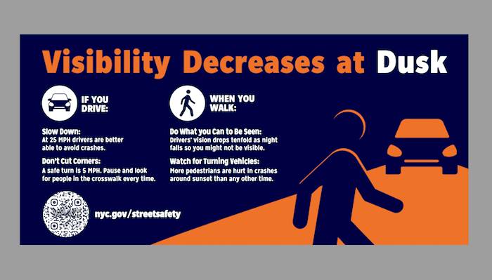 Evite accidentes este otoño con campaña ‘Atardecer y Oscuridad’
