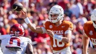 Texas beats No. 6 Oklahoma 23-6 in Red River Rivalry after falling from preseason No. 1 to unranked in the AP Top 25